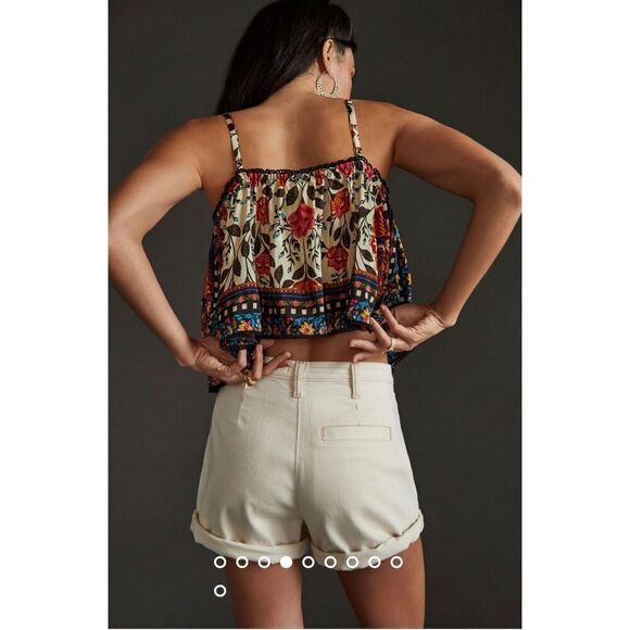 New size 24 W Plus Anthropologie Pilcro Chino Shorts Size 24W Plus - Picture 4 of 11